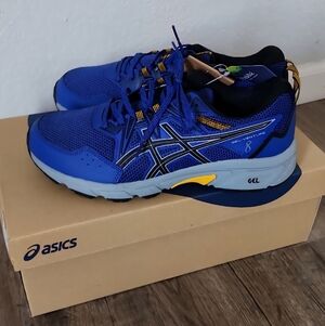 ASICS GEL-Venture 8 4E EXTRA WIDE Monaco Blue Black Men’s 8.5 NIB